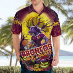 We Are Broncos Halloween Hawaiian Shirt Pumpkin Scary Spooky Season - Aussie Hoodie