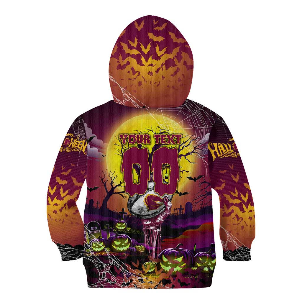 We Are Broncos Halloween Kid Hoodie Pumpkin Scary Spooky Season - Aussie Hoodie