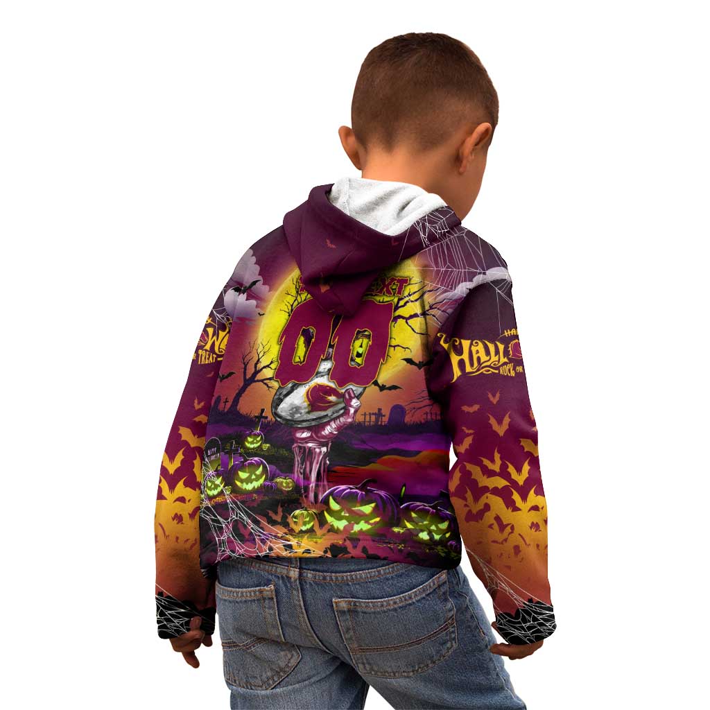 We Are Broncos Halloween Kid Hoodie Pumpkin Scary Spooky Season - Aussie Hoodie