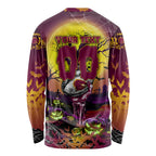 We Are Broncos Halloween Long Sleeve Shirt Pumpkin Scary Spooky Season - Aussie Hoodie