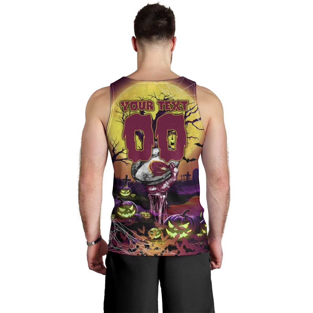 We Are Broncos Halloween Men Tank Top Pumpkin Scary Spooky Season - Aussie Hoodie