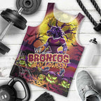 We Are Broncos Halloween Men Tank Top Pumpkin Scary Spooky Season - Aussie Hoodie