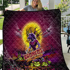 We Are Broncos Halloween Quilt Pumpkin Scary Spooky Season - Aussie Hoodie