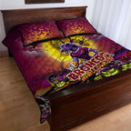 We Are Broncos Halloween Quilt Bed Set Pumpkin Scary Spooky Season - Aussie Hoodie