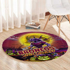 We Are Broncos Halloween Round Carpet Pumpkin Scary Spooky Season - Aussie Hoodie