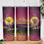 We Are Broncos Halloween Skinny Tumbler Pumpkin Scary Spooky Season - Aussie Hoodie