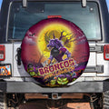 We Are Broncos Halloween Spare Tire Cover Pumpkin Scary Spooky Season - Aussie Hoodie