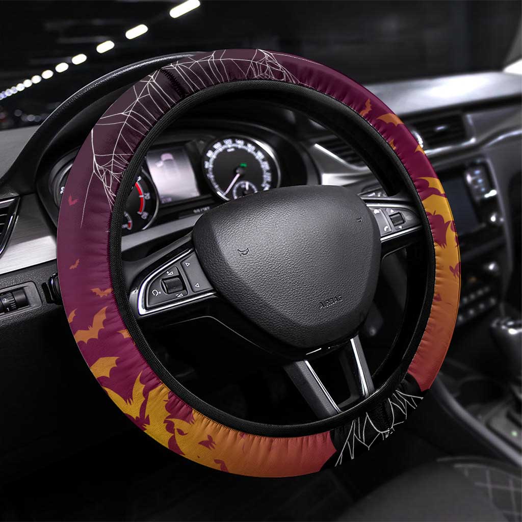 We Are Broncos Halloween Steering Wheel Cover Pumpkin Scary Spooky Season - Aussie Hoodie
