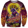 We Are Broncos Halloween Sweatshirt Pumpkin Scary Spooky Season - Aussie Hoodie