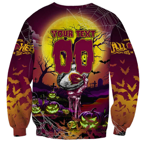 We Are Broncos Halloween Sweatshirt Pumpkin Scary Spooky Season - Aussie Hoodie