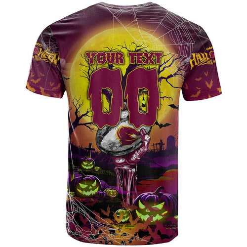 We Are Broncos Halloween T Shirt Pumpkin Scary Spooky Season - Aussie Hoodie