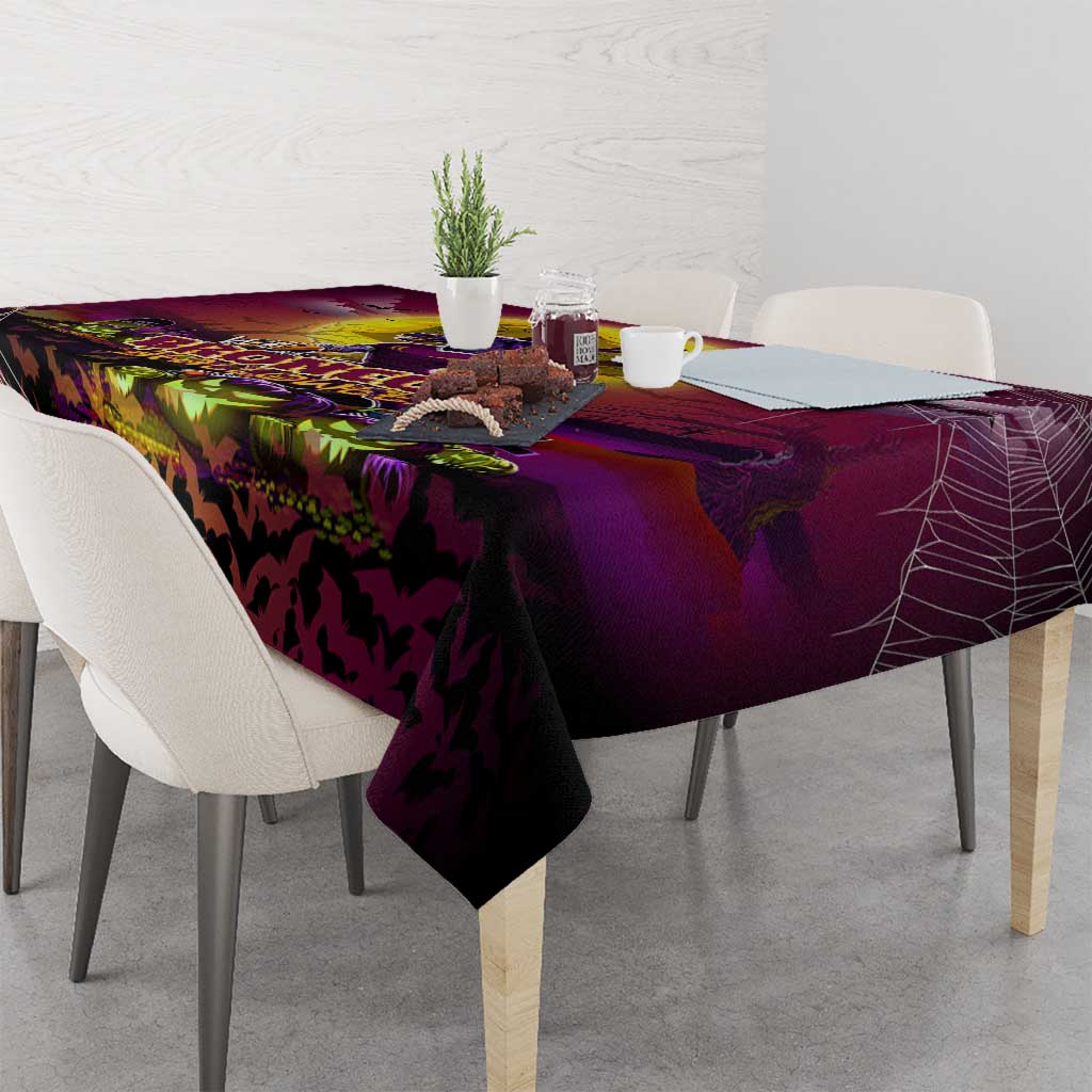We Are Broncos Halloween Tablecloth Pumpkin Scary Spooky Season - Aussie Hoodie