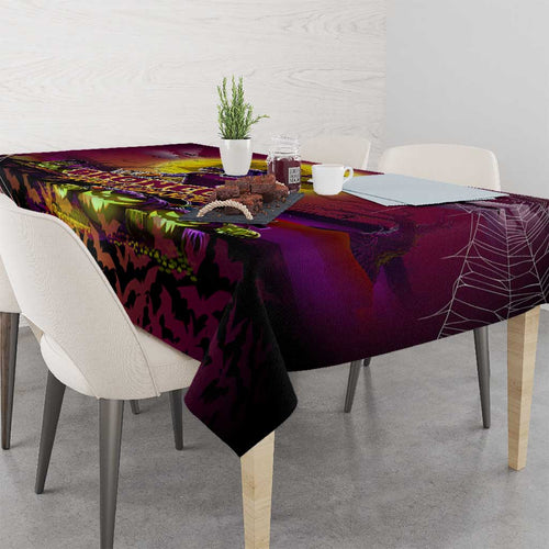 We Are Broncos Halloween Tablecloth Pumpkin Scary Spooky Season - Aussie Hoodie
