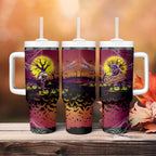 We Are Broncos Halloween Tumbler With Handle Pumpkin Scary Spooky Season - Aussie Hoodie