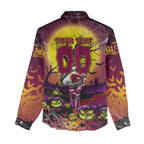 We Are Broncos Halloween Women Casual Shirt Pumpkin Scary Spooky Season - Aussie Hoodie