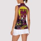 We Are Broncos Halloween Women Sleeveless Polo Shirt Pumpkin Scary Spooky Season - Aussie Hoodie