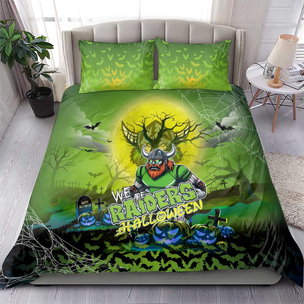 We Are Raiders Halloween Bedding Set Pumpkin Scary Spooky Season - Aussie Hoodie