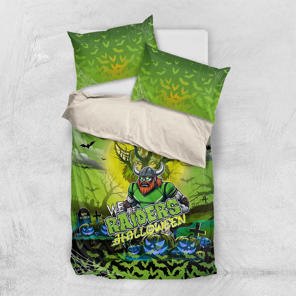We Are Raiders Halloween Bedding Set Pumpkin Scary Spooky Season - Aussie Hoodie