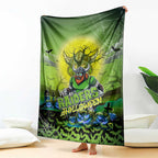 We Are Raiders Halloween Blanket Pumpkin Scary Spooky Season - Aussie Hoodie