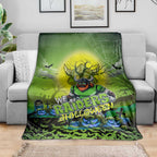 We Are Raiders Halloween Blanket Pumpkin Scary Spooky Season - Aussie Hoodie