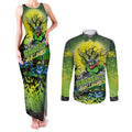 We Are Raiders Halloween Couples Matching Tank Maxi Dress and Long Sleeve Button Shirt Pumpkin Scary Spooky Season - Aussie Hoodie