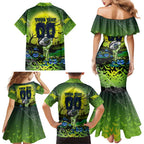 We Are Raiders Halloween Family Matching Mermaid Dress and Hawaiian Shirt Pumpkin Scary Spooky Season - Aussie Hoodie