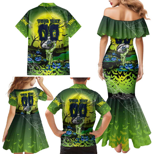 We Are Raiders Halloween Family Matching Mermaid Dress and Hawaiian Shirt Pumpkin Scary Spooky Season - Aussie Hoodie