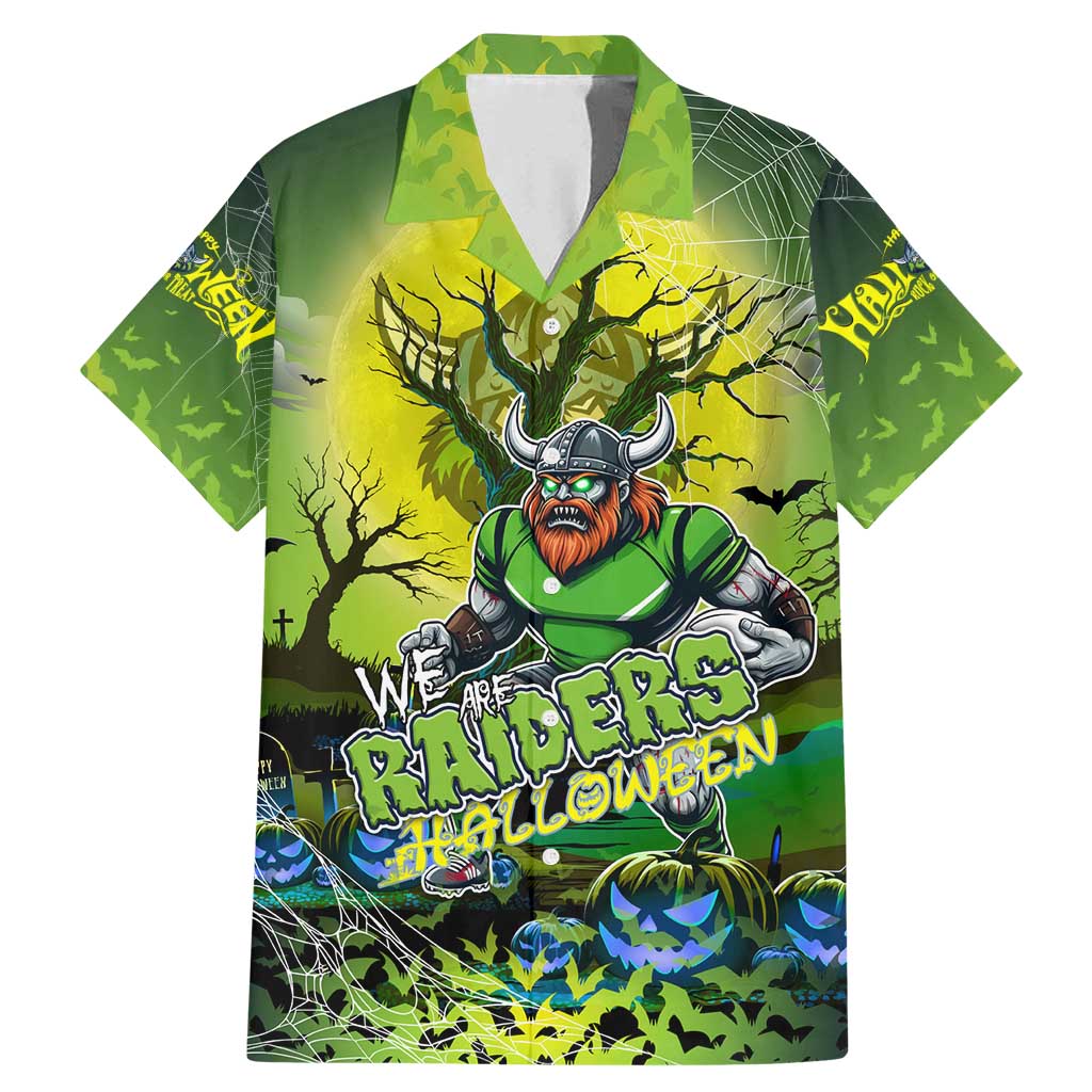 We Are Raiders Halloween Family Matching Mermaid Dress and Hawaiian Shirt Pumpkin Scary Spooky Season - Aussie Hoodie
