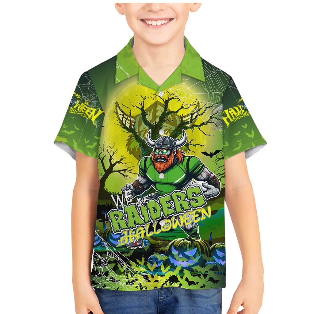 We Are Raiders Halloween Family Matching Mermaid Dress and Hawaiian Shirt Pumpkin Scary Spooky Season - Aussie Hoodie
