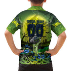 We Are Raiders Halloween Family Matching Off Shoulder Maxi Dress and Hawaiian Shirt Pumpkin Scary Spooky Season - Aussie Hoodie