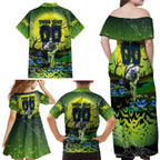 We Are Raiders Halloween Family Matching Off Shoulder Maxi Dress and Hawaiian Shirt Pumpkin Scary Spooky Season - Aussie Hoodie