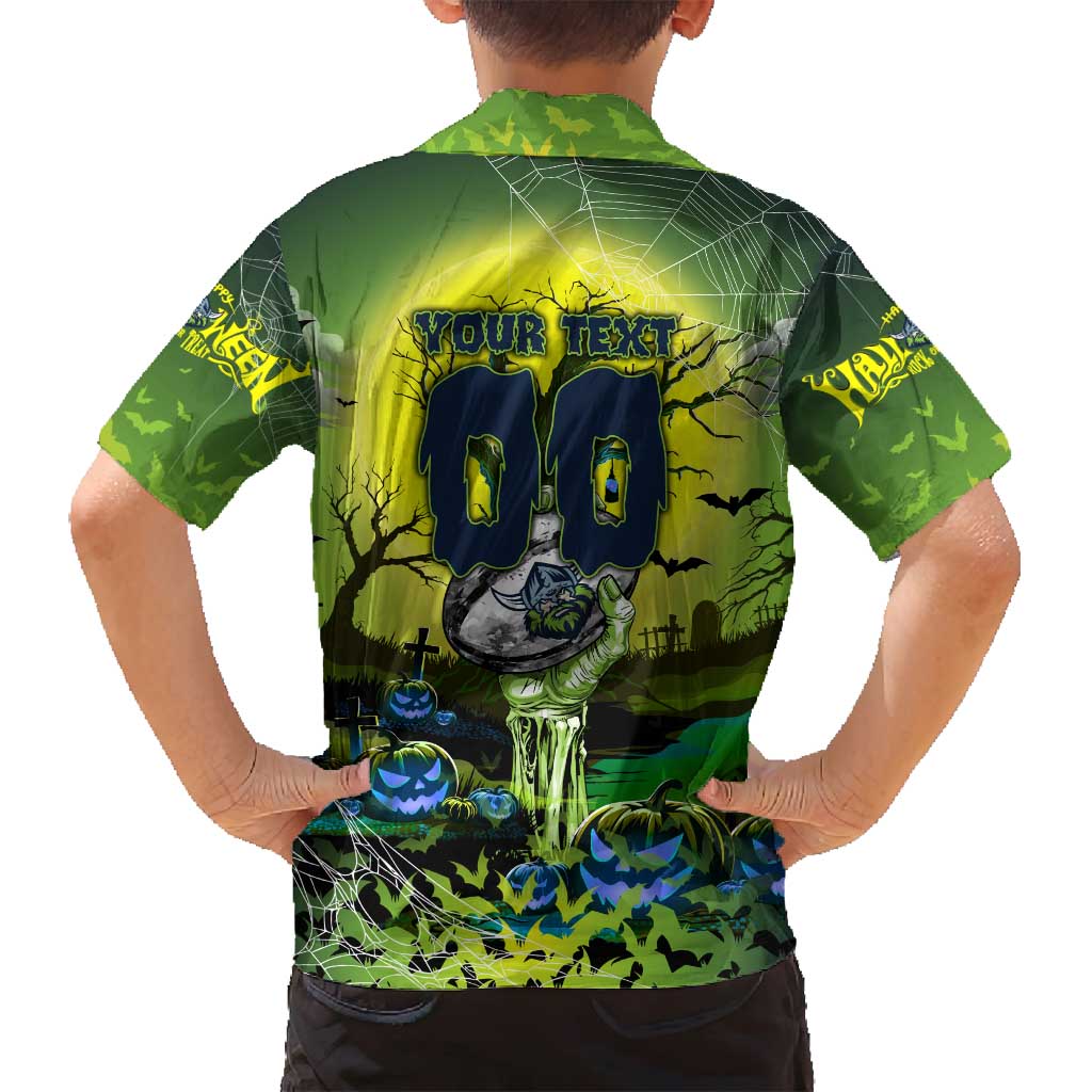 We Are Raiders Halloween Family Matching Off Shoulder Short Dress and Hawaiian Shirt Pumpkin Scary Spooky Season - Aussie Hoodie