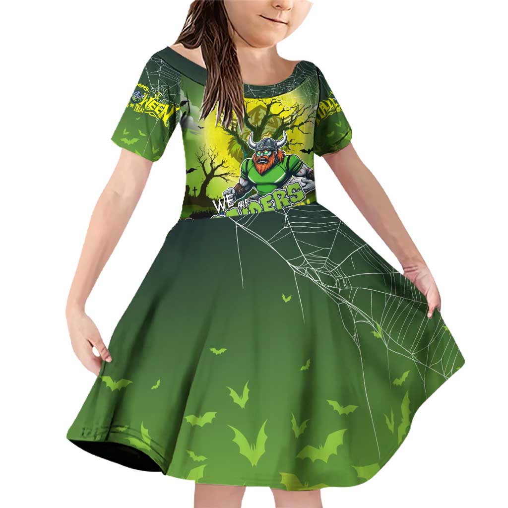 We Are Raiders Halloween Family Matching Off Shoulder Short Dress and Hawaiian Shirt Pumpkin Scary Spooky Season - Aussie Hoodie