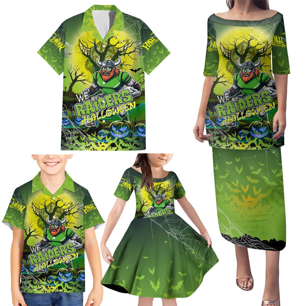We Are Raiders Halloween Family Matching Puletasi and Hawaiian Shirt Pumpkin Scary Spooky Season - Aussie Hoodie