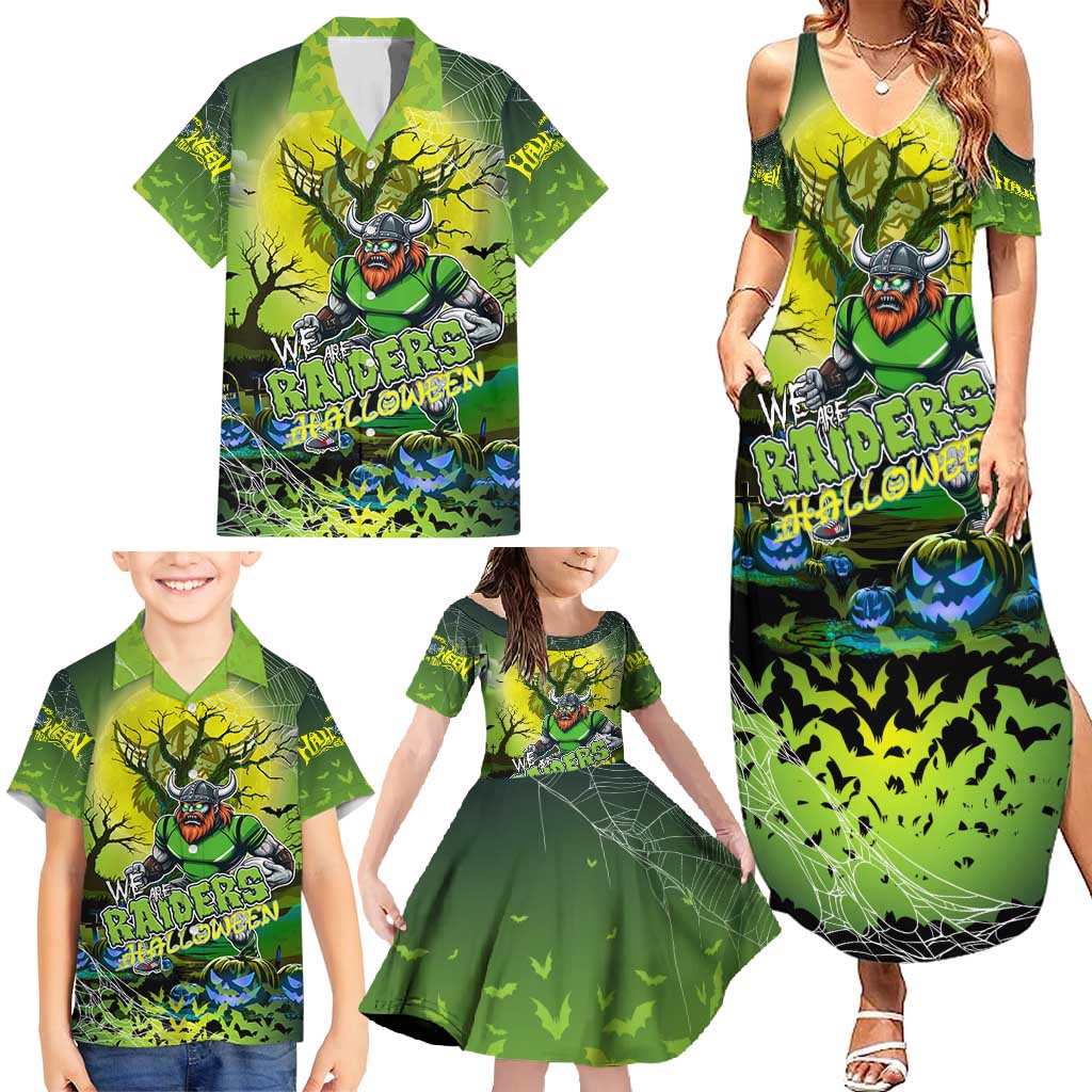 We Are Raiders Halloween Family Matching Summer Maxi Dress and Hawaiian Shirt Pumpkin Scary Spooky Season - Aussie Hoodie