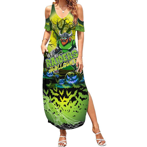 We Are Raiders Halloween Family Matching Summer Maxi Dress and Hawaiian Shirt Pumpkin Scary Spooky Season - Aussie Hoodie
