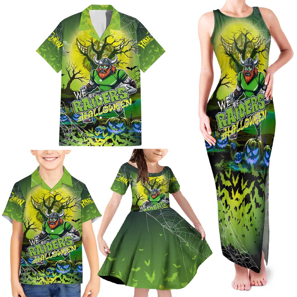We Are Raiders Halloween Family Matching Tank Maxi Dress and Hawaiian Shirt Pumpkin Scary Spooky Season - Aussie Hoodie