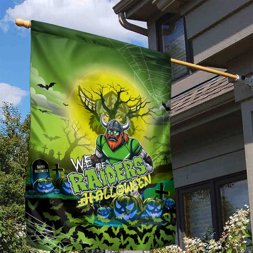 We Are Raiders Halloween Garden Flag Pumpkin Scary Spooky Season - Aussie Hoodie