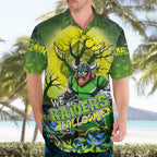 We Are Raiders Halloween Hawaiian Shirt Pumpkin Scary Spooky Season - Aussie Hoodie