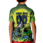 We Are Raiders Halloween Kid Polo Shirt Pumpkin Scary Spooky Season - Aussie Hoodie