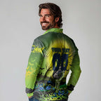 We Are Raiders Halloween Long Sleeve Polo Shirt Pumpkin Scary Spooky Season - Aussie Hoodie