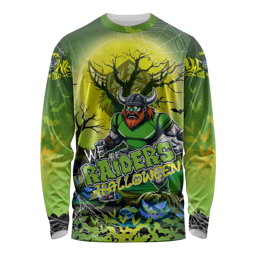 We Are Raiders Halloween Long Sleeve Shirt Pumpkin Scary Spooky Season - Aussie Hoodie