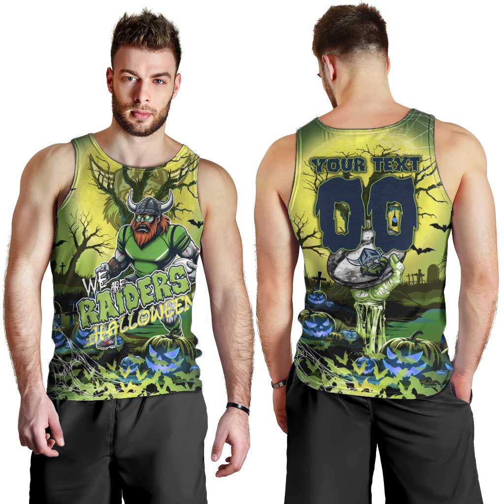 We Are Raiders Halloween Men Tank Top Pumpkin Scary Spooky Season - Aussie Hoodie