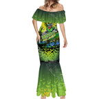 We Are Raiders Halloween Mermaid Dress Pumpkin Scary Spooky Season - Aussie Hoodie