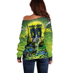 We Are Raiders Halloween Off Shoulder Sweater Pumpkin Scary Spooky Season - Aussie Hoodie