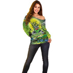 We Are Raiders Halloween Off Shoulder Sweater Pumpkin Scary Spooky Season - Aussie Hoodie