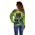 We Are Raiders Halloween Off Shoulder Sweater Pumpkin Scary Spooky Season - Aussie Hoodie