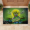 We Are Raiders Halloween Rubber Doormat Pumpkin Scary Spooky Season - Aussie Hoodie