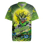 We Are Raiders Halloween Rugby Jersey Pumpkin Scary Spooky Season - Aussie Hoodie