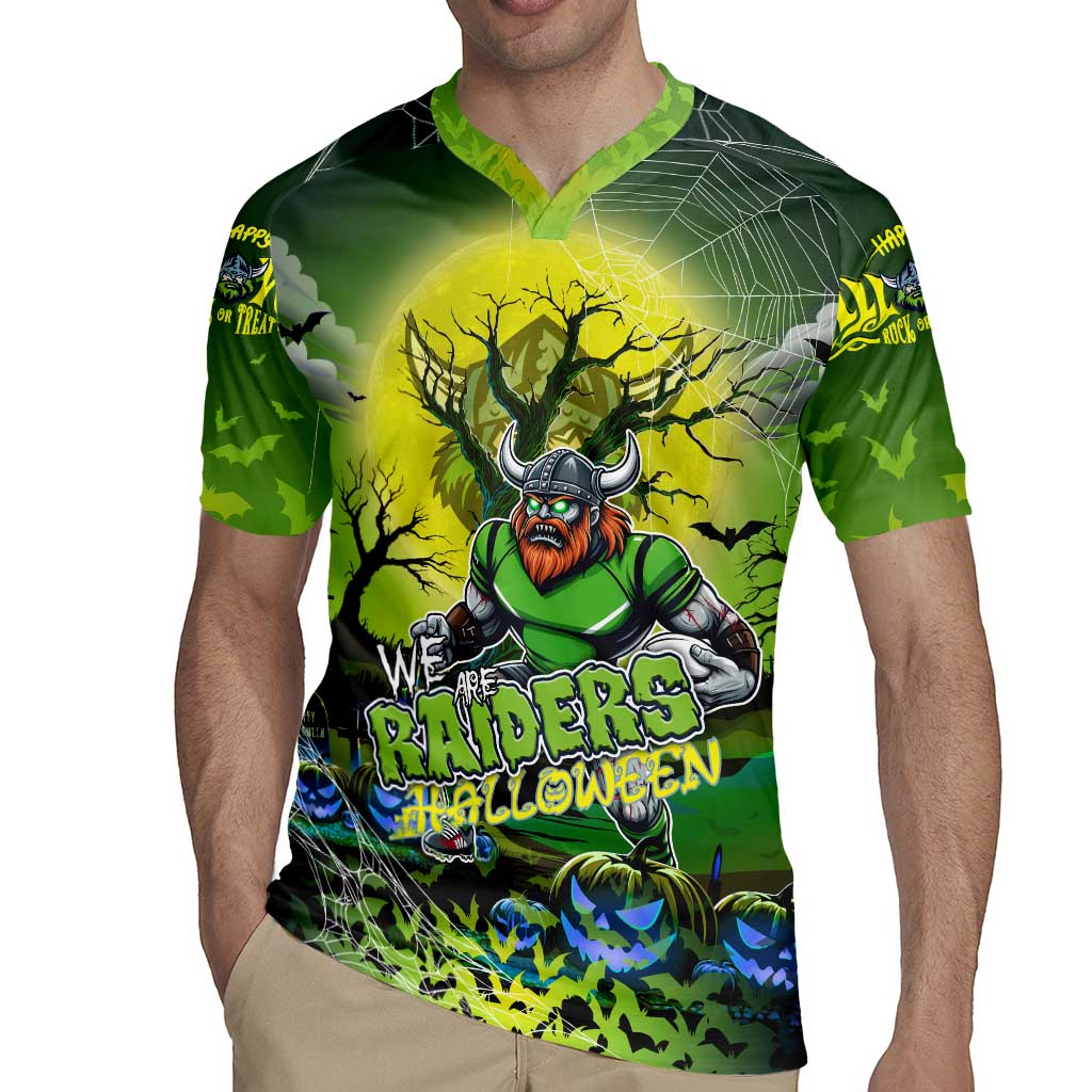 We Are Raiders Halloween Rugby Jersey Pumpkin Scary Spooky Season - Aussie Hoodie